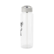 Oscar Orange And Black Clear Water Bottle 9