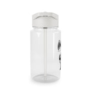 Oscar Orange And Black Clear Water Bottle 3