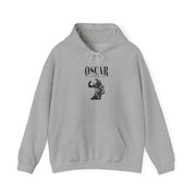 Oscar Orange And Black Hoodie 3