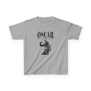 Oscar Orange And Black Kids T-Shirt 3