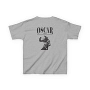 Oscar Orange And Black Kids T-Shirt 4