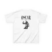 Oscar Orange And Black Kids T-Shirt 2