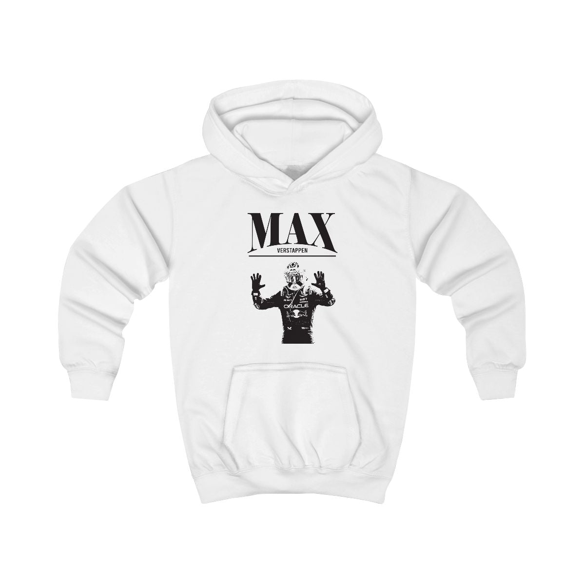 Max Blue And Red Kids Hoodie