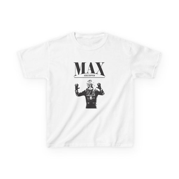 Max Blue And Red Kids T-Shirt White Front