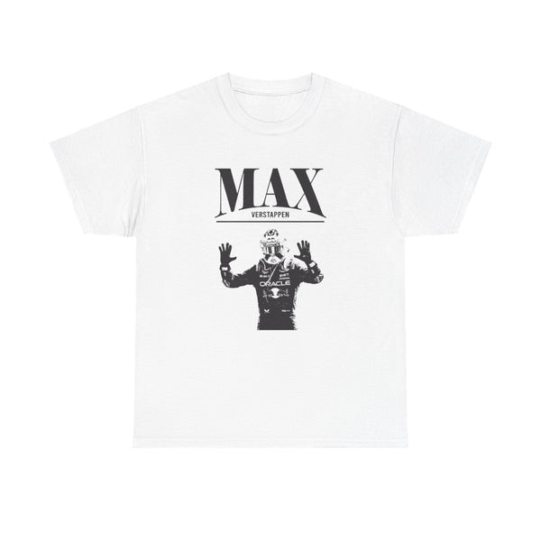 Max Blue And Red T-Shirt White Front