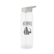 Charles Red And Gold Clear Water Bottle 7