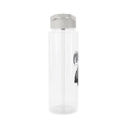 Charles Red And Gold Clear Water Bottle 8
