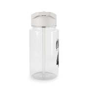 Charles Red And Gold Clear Water Bottle 3