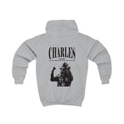 Charles Red And Gold Kids Hoodie 4