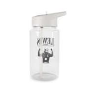 Lewis Red And Gold Clear Water Bottle 2