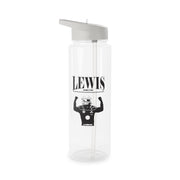 Lewis Red And Gold Clear Water Bottle 6