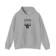 Lewis Red And Gold Hoodie 3