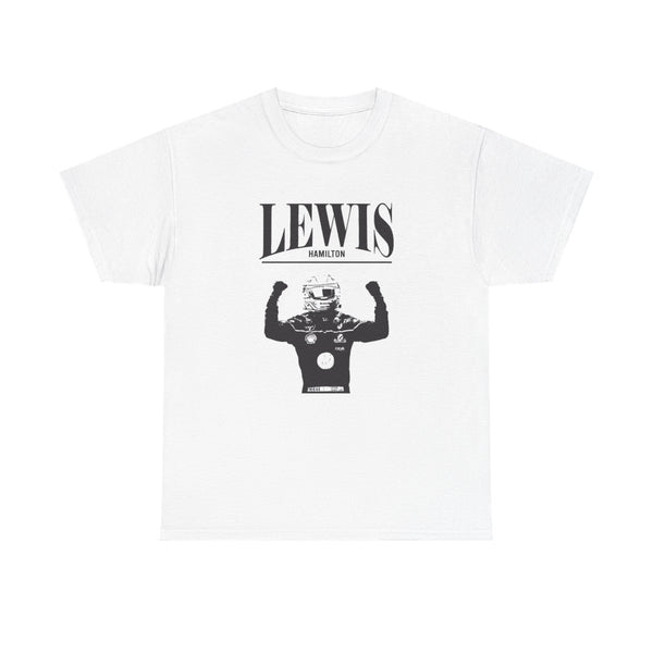 Lewis Red And Gold T-Shirt White Front