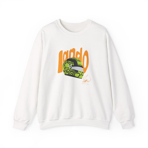 Abstract Lando Sweatshirt White Front