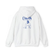 Carlos White And Blue Hoodie 2