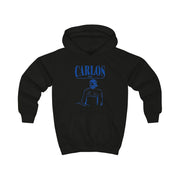 Carlos White And Blue Kids Hoodie 5