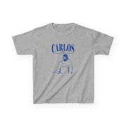 Carlos White And Blue Kids T-Shirt 3