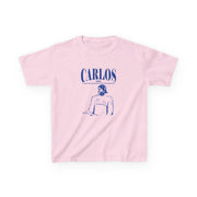 Carlos White And Blue Kids T-Shirt 9