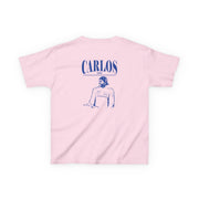 Carlos White And Blue Kids T-Shirt 10