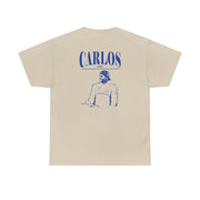Carlos White And Blue T-Shirt 8