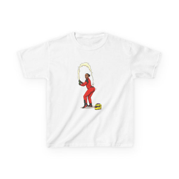 "Brake" The Internet Kids T-Shirt White Front