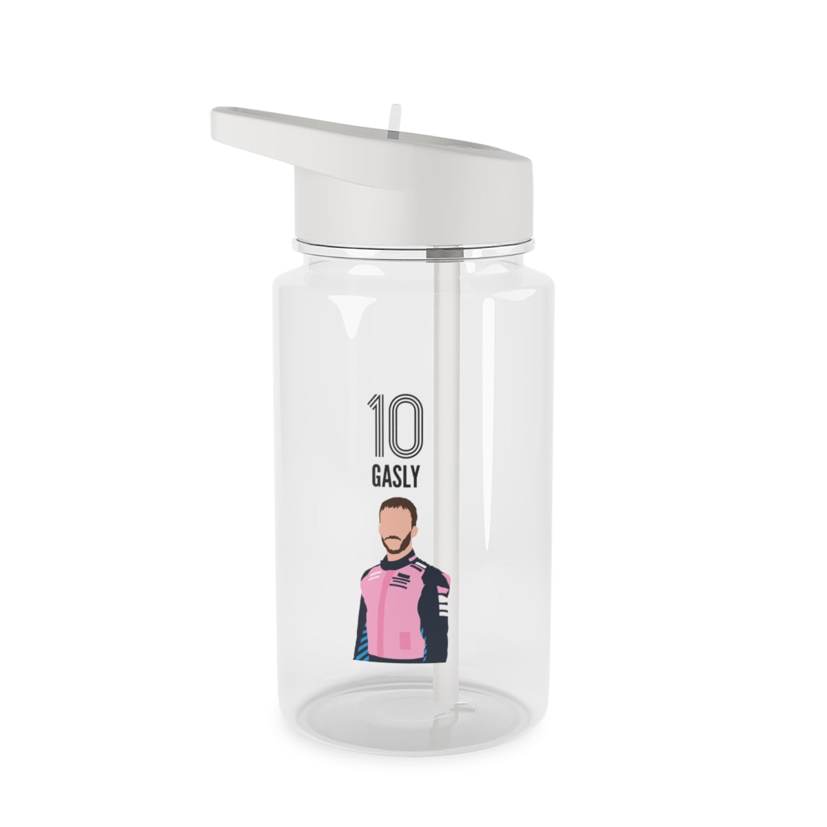 Gasly 2026 Clear Water Bottle