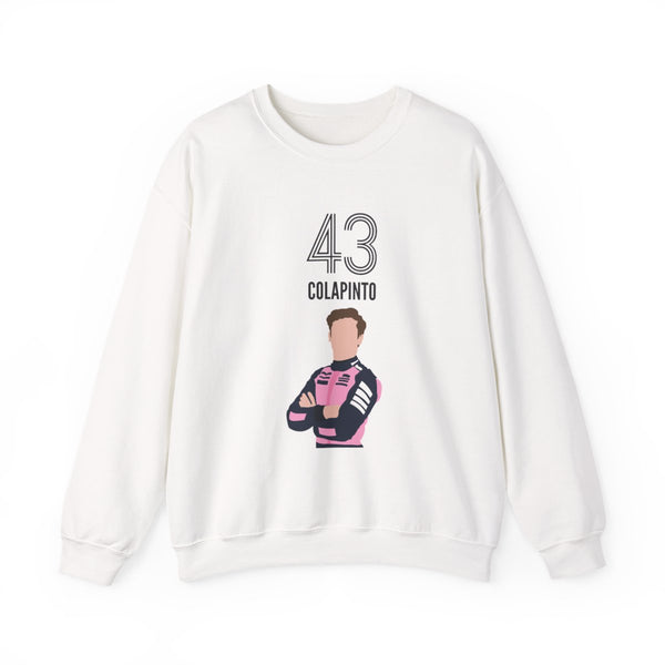 Colapinto 2026 Sweatshirt White Front