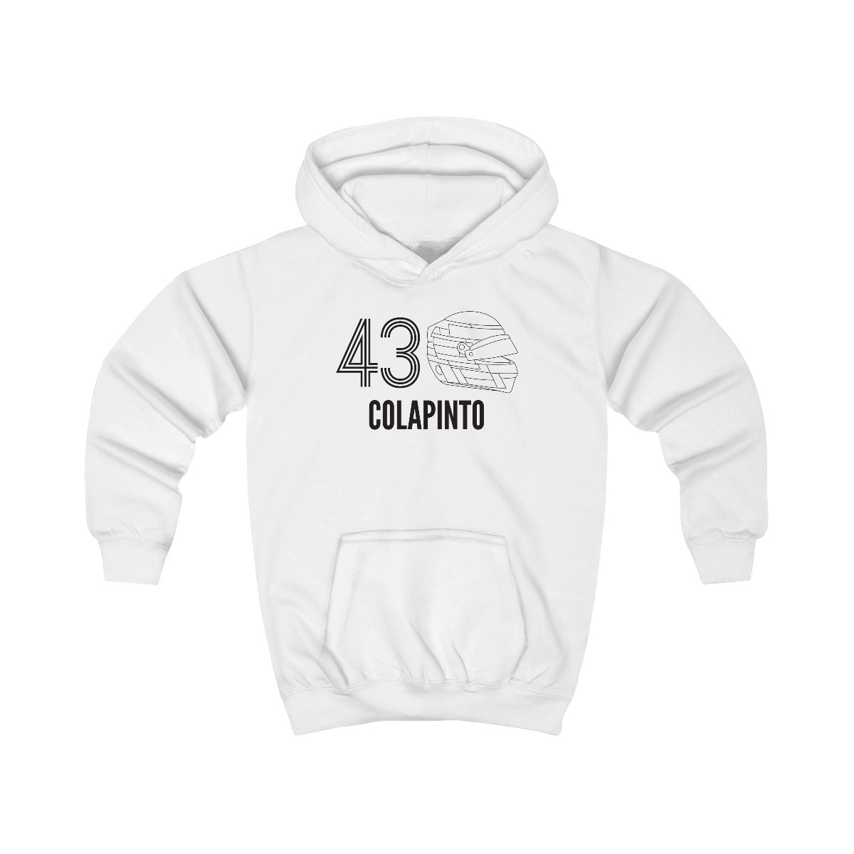 Colapinto Helmet 2026 Kids Hoodie