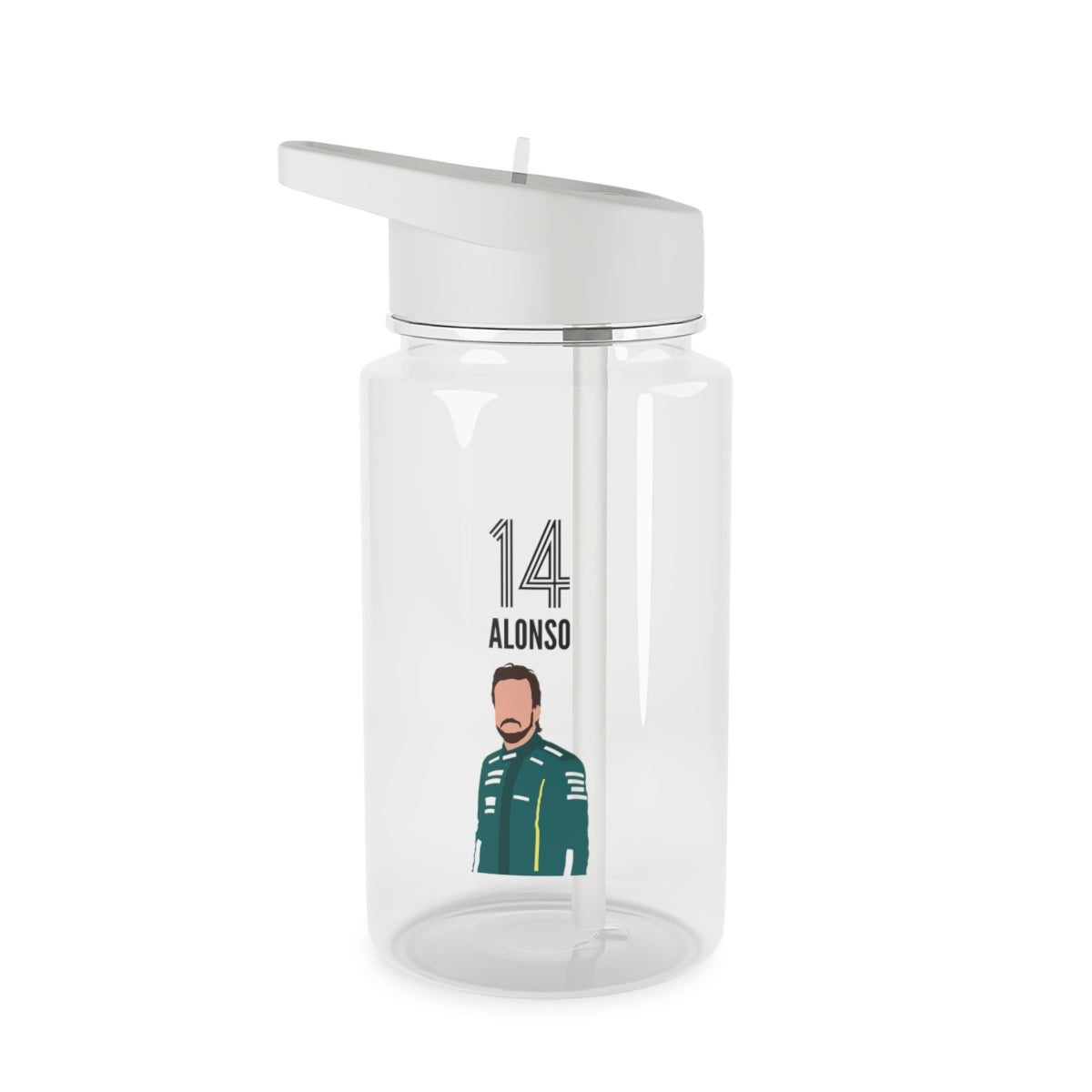 Alonso 2026 Clear Water Bottle