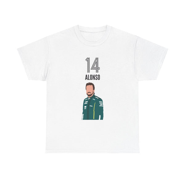 Alonso 2026 T-Shirt White Front