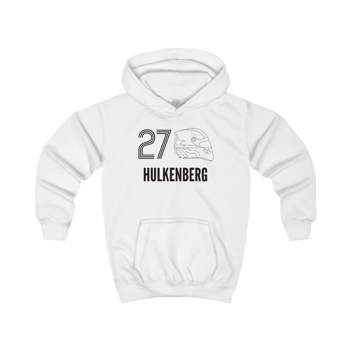 Hulkenberg Helmet 2026 Kids Hoodie