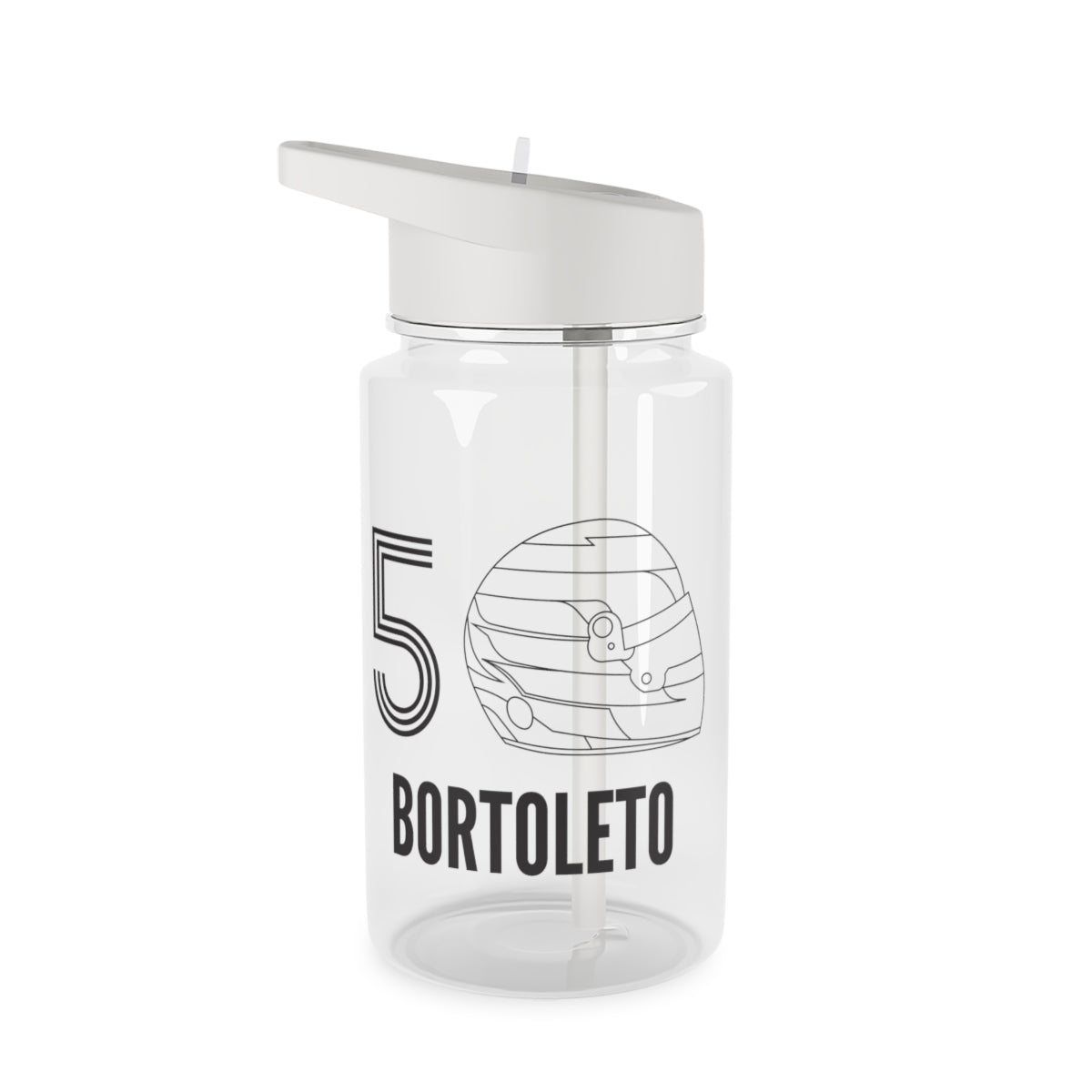 Bortoleto Helmet 2026 Clear Water Bottle