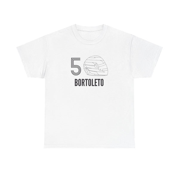Bortoleto Helmet 2026 T-Shirt White Front