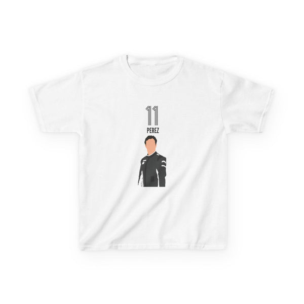 Perez 2026 Kids T-Shirt White Front