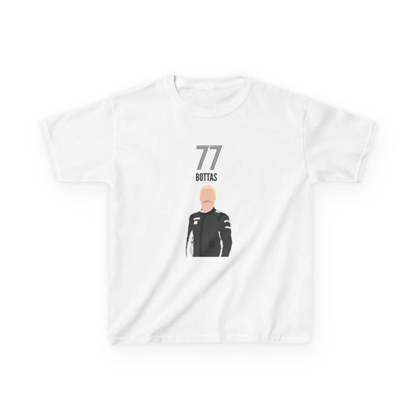Bottas 2026 Kids T-Shirt White Front