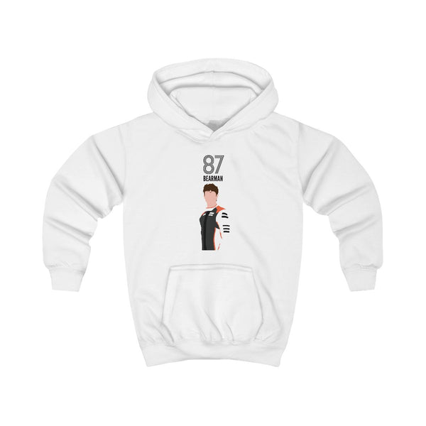 Bearman 2026 Kids Hoodie White Front