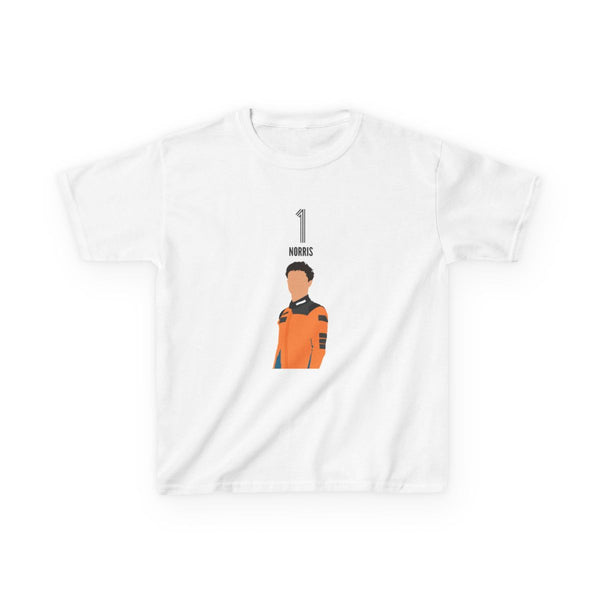 Norris 2026 Kids T-Shirt White Front