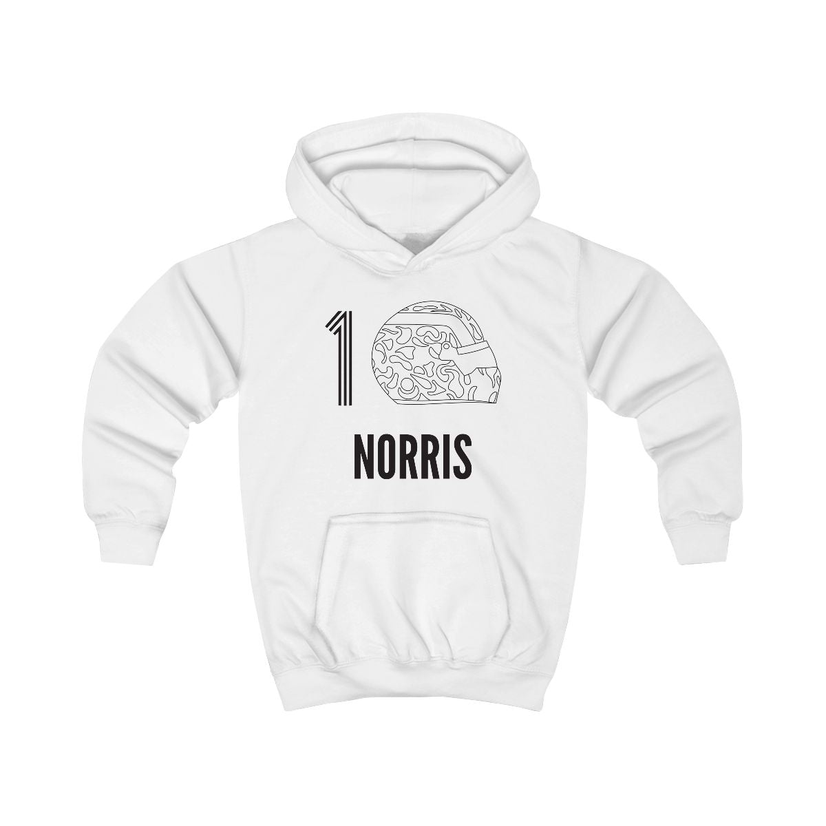 Norris Helmet 2026 Kids Hoodie