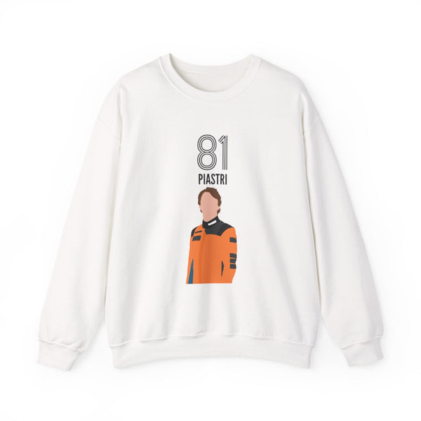 Piastri 2026 Sweatshirt White Front