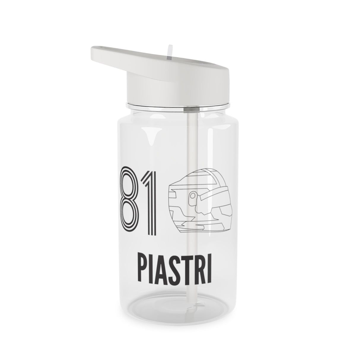 Piastri Helmet 2026 Clear Water Bottle