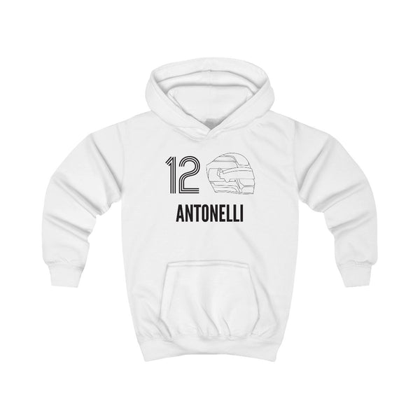 Antonelli Helmet 2026 Kids Hoodie White Front