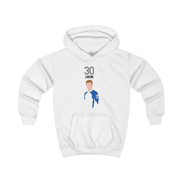 Lawson 2026  Kids Hoodie White Front