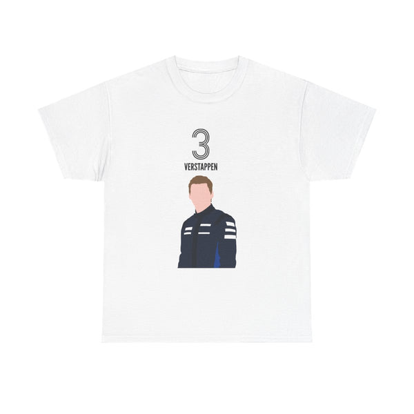 Verstappen 2026 T-Shirt White Front