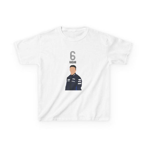 Hadjar 2026 Kids T-Shirt White Front