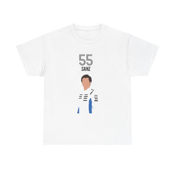 Sainz 2026 T-Shirt White Front