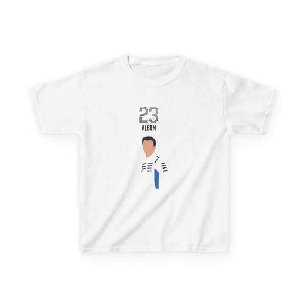 Albon 2026 Kids T-Shirt White Front