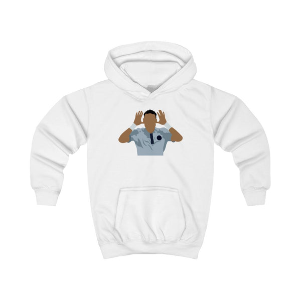 Neymar - Football Kids Hoodie White Front