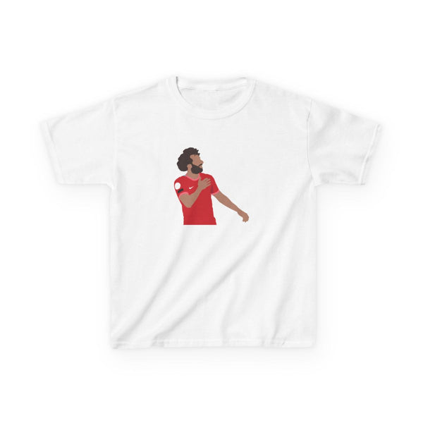 Salah - Football Kids T-Shirt White Front