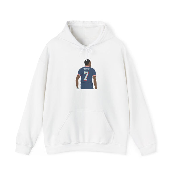 Mbappe - Football Hoodie White Front
