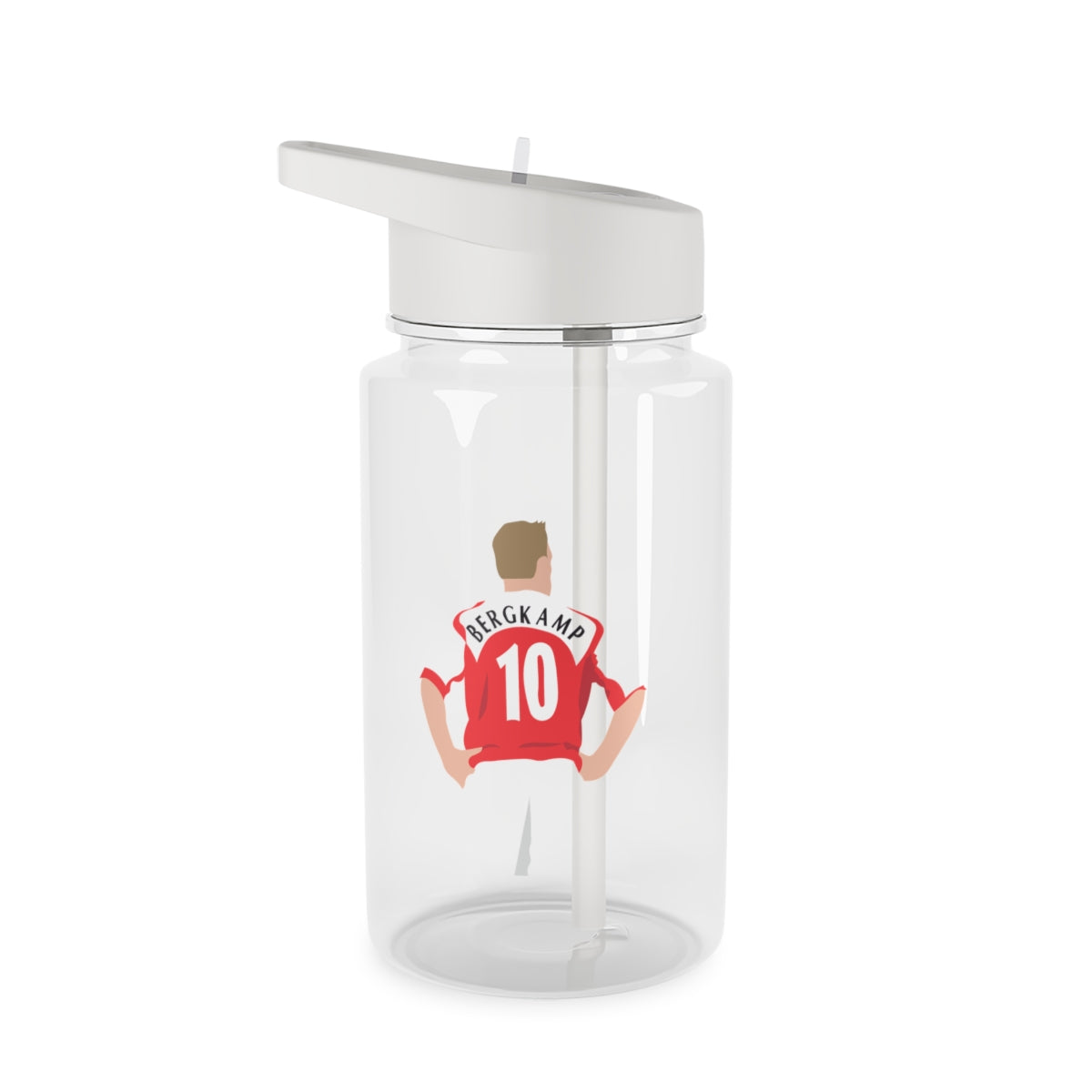 Bergkamp - Football Clear Water Bottle